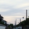 夕方の道