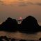 二見ヶ浦の夕日