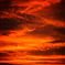 今日の夕焼け