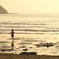 二月の海