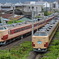 N104編成とN101編成の並走
