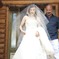 on her wedding day