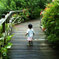 松江百景　英国庭園　花の回廊