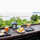 海の見えるカフェ