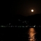 月と山と海