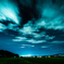 田舎の夜景