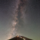 Fuji and the Milky Way