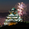 大阪城 花火 天神祭