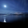 Moon light lake.