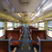 誰もいない電車。