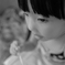 女子的まつげ