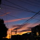 夕暮れ