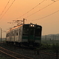 夕暮れのローカル線