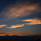 安曇野夕景