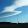 雲にカモフラージュしたＵＦＯ