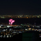 夜景と花火