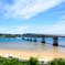 島へ向かう橋