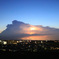 雲の中の雷