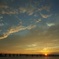 本日の夕空