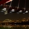 川に映る橋...