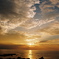 佐渡の夕日