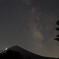 富士山と天の川