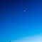 月と金星と煙突