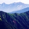 白馬三山と新越山荘