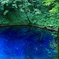 瑠璃色の池