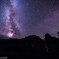 銀河の滝に降る星