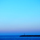 夕暮れ青