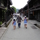 高山を歩く