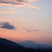 夕暮れの紅