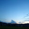 夕暮れの青空