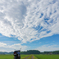 道と雲とバイクの向かう先