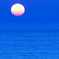 日本海に沈む太陽