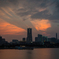 みなとみらい夕景