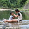 川遊び