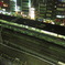 五反田、夜、走る電車