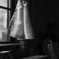 The window side of a rainy day