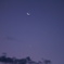 月と金星