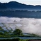 雲海と棚田