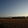 十勝の夕暮れ