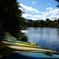 Blue boat