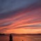 宍道湖の夕焼け