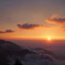 夕日