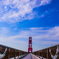 Road to lift bridge