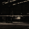 in a hangar