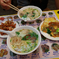 士林夜市での夜食