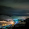 立雲峡　第一展望台からの夜景